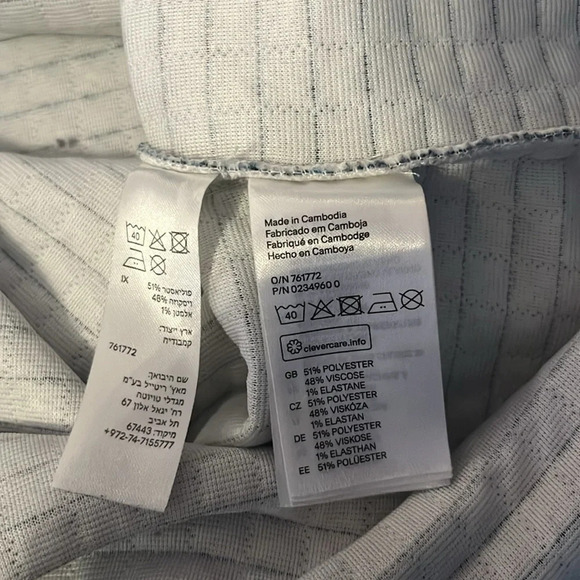 SM316 H&M quilted crew neck shirt - Picture 9 of 9